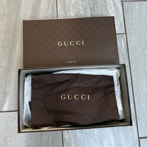 Gucci 1953 Special Edition Horsebit Royale Blue Smooth Leather Loafers MEN’S 8.5 - Picture 11 of 11